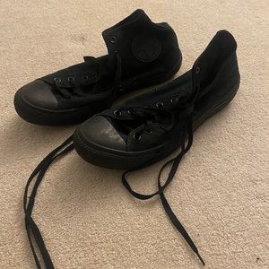 Black Converse High Top Size 11